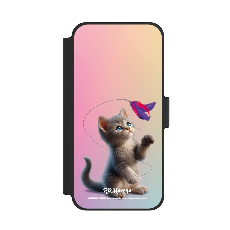 iPhone 12 mini NIVOflip Playing Cat with Feather