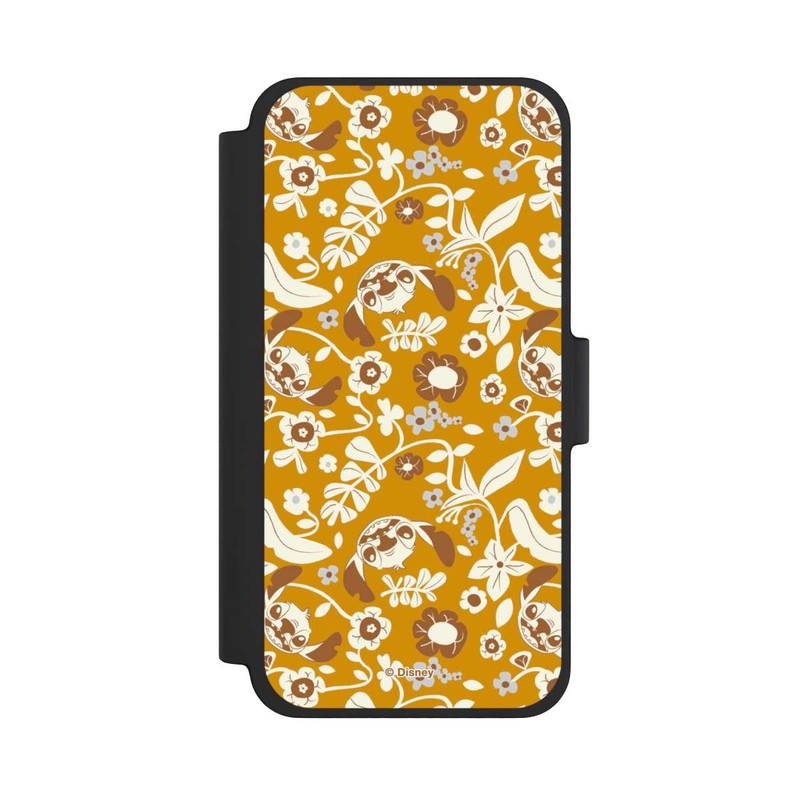 iPhone 12 mini NIVOflip Stitch Floral Mustard Pattern