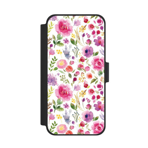 Apple iPhone 12 mini NIVOflip Roses Flowers Purple