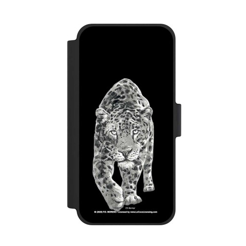 Apple iPhone 12 mini NIVOflip Leopard Schwarz