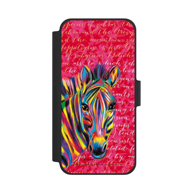 iPhone 12 mini NIVOflip Zebra bunt