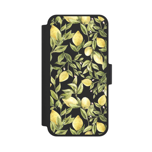 Apple iPhone 12 mini NIVOflip Lemon Summer Pattern Transparent