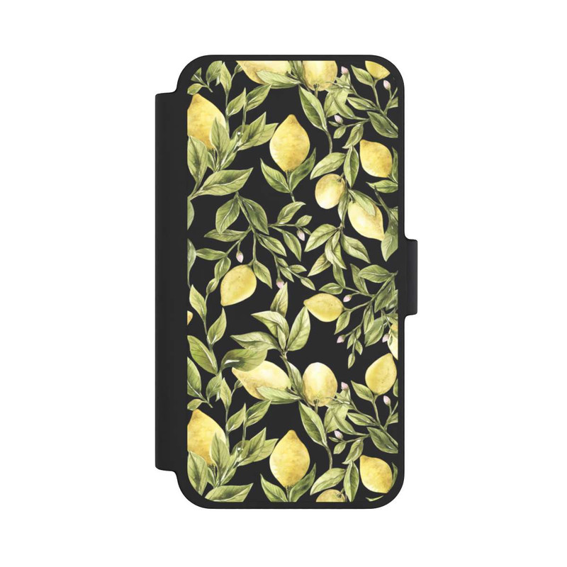 iPhone 12 mini NIVOflip Lemon Summer Pattern Transparent