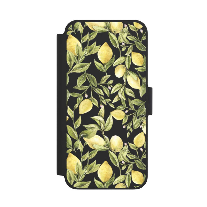 iPhone 12 mini NIVOflip Lemon Summer Pattern Transparent