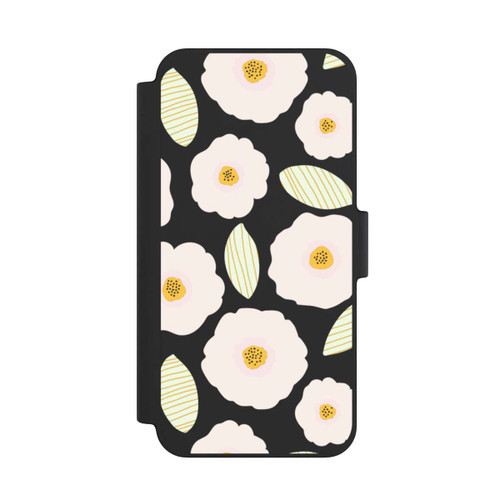 Apple iPhone 12 mini NIVOflip Simple Pastell Flowers Light Transparent