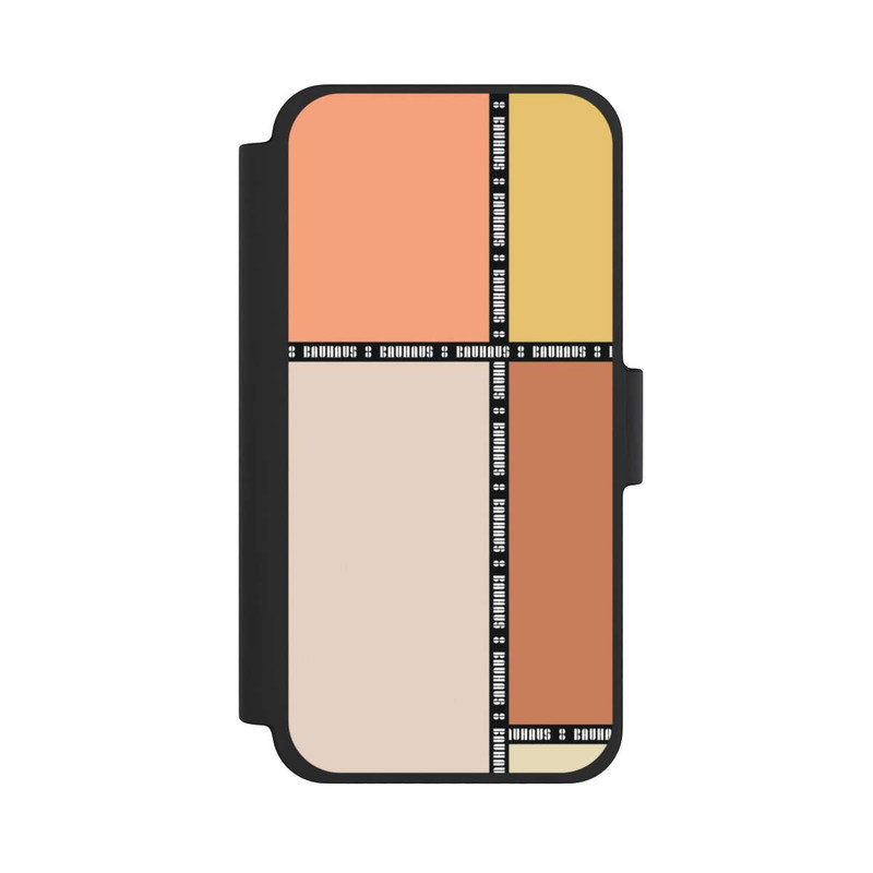 iPhone 12 mini NIVOflip Bauhaus Squares-Pastel