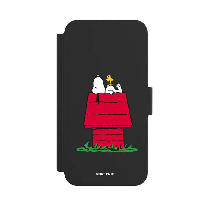 iPhone 12 mini NIVOflip Snoopy and Woodstock Classic transparent