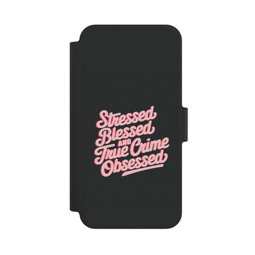 Apple iPhone 12 mini NIVOflip Stressed Blessed and True Crime Obsessed