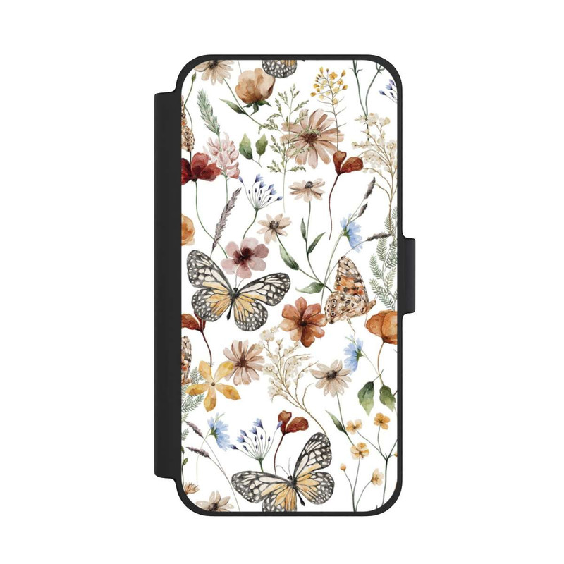 iPhone 12 mini NIVOflip Wildflowers and Butterflies Pattern