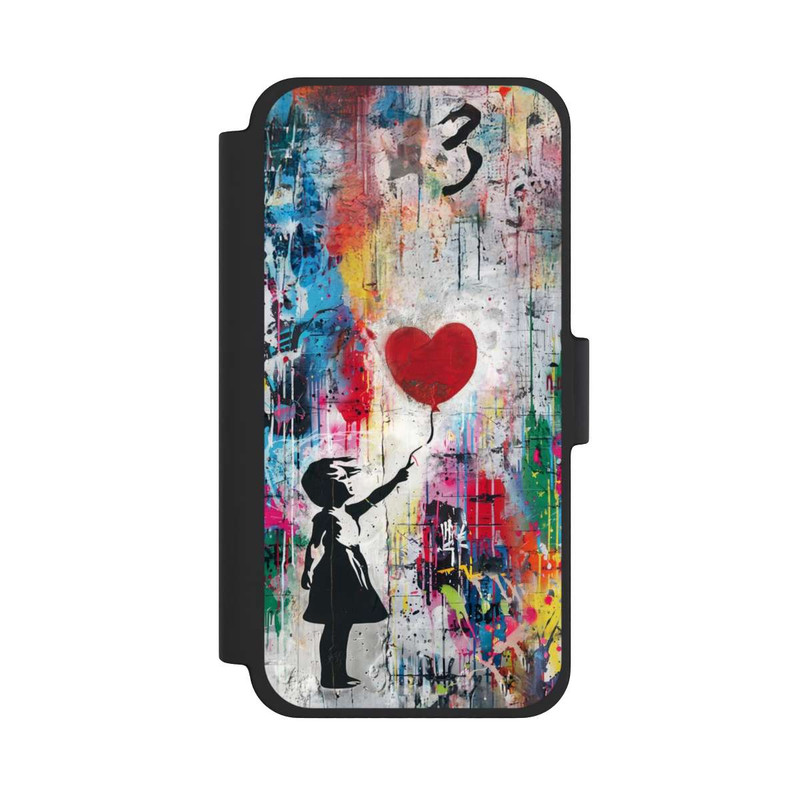 iPhone 12 mini NIVOflip Balloon Girl Colorful