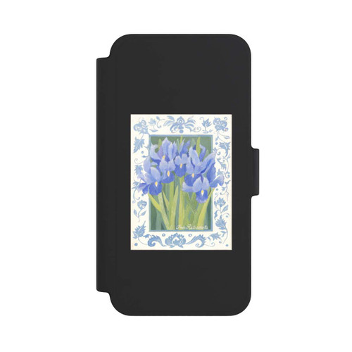 Apple iPhone 12 mini NIVOflip Blue Iris, by Jennifer Abbott