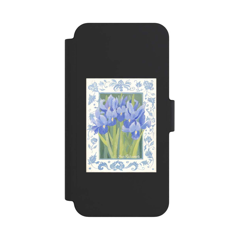 iPhone 12 mini NIVOflip Blue Iris, by Jennifer Abbott