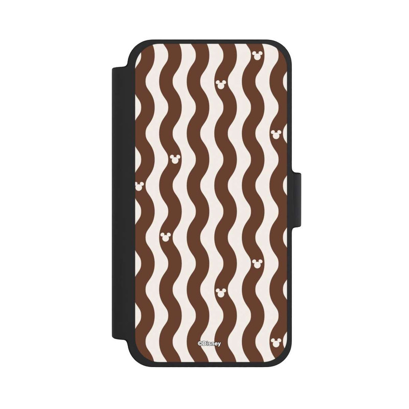 iPhone 12 mini NIVOflip Micky Muster Braune Wellen