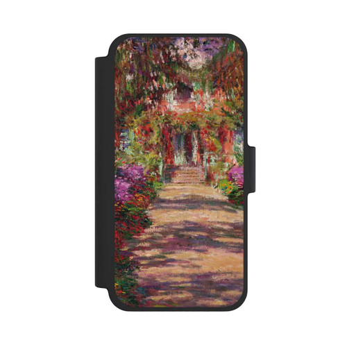 Apple iPhone 12 mini NIVOflip Eine Allee in Monets Garten in Giverny by Claude Monet
