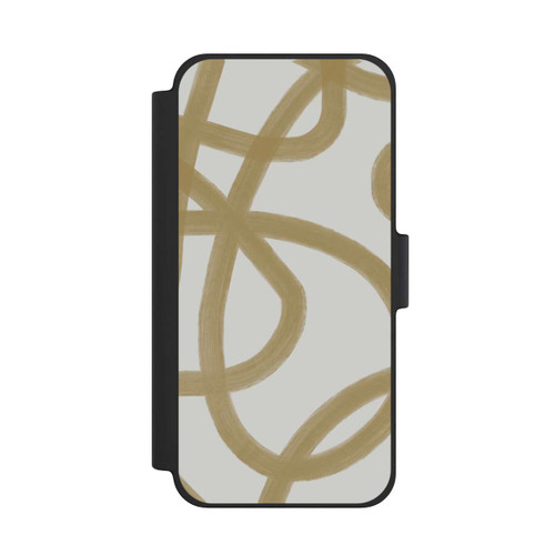 Apple iPhone 12 mini NIVOflip Laced Up Beije