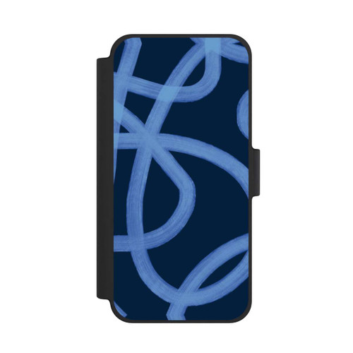 Apple iPhone 12 mini NIVOflip Laced Up Tones of Blue