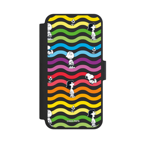 Apple iPhone 12 mini NIVOflip Snoopy Pattern Rainbow Transparent