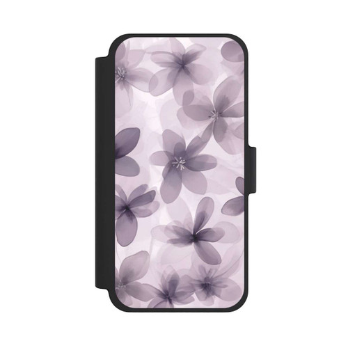 Apple iPhone 12 mini NIVOflip Fliederfarbenes Blumenmuster mit KI