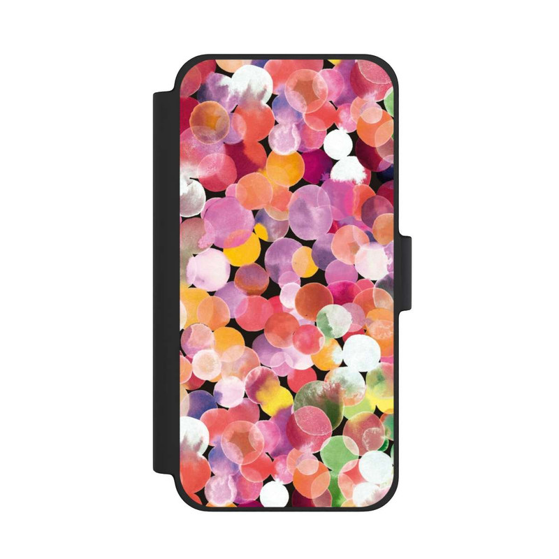 iPhone 12 mini NIVOflip Colorful Watercolor Dots