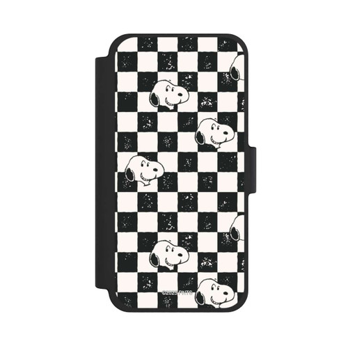 Apple iPhone 12 mini NIVOflip Snoopy Heads Checked Pattern