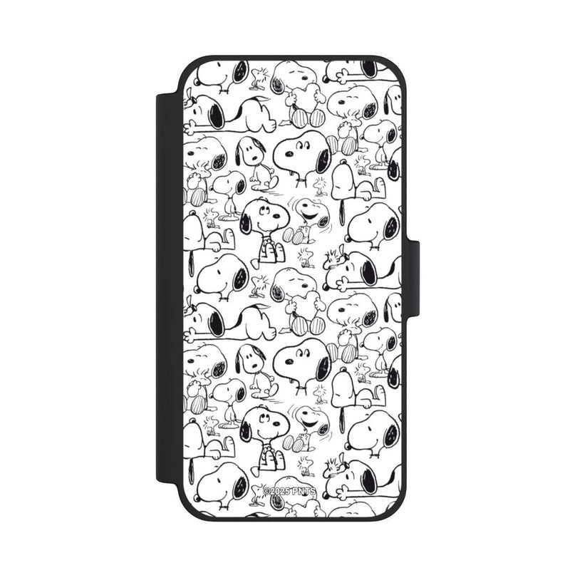 iPhone 12 mini NIVOflip Classic Snoopy Pattern White