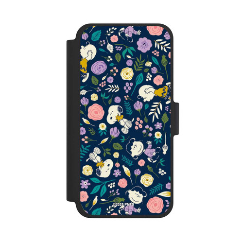 Apple iPhone 12 mini NIVOflip Peanuts Dark Flower Pattern