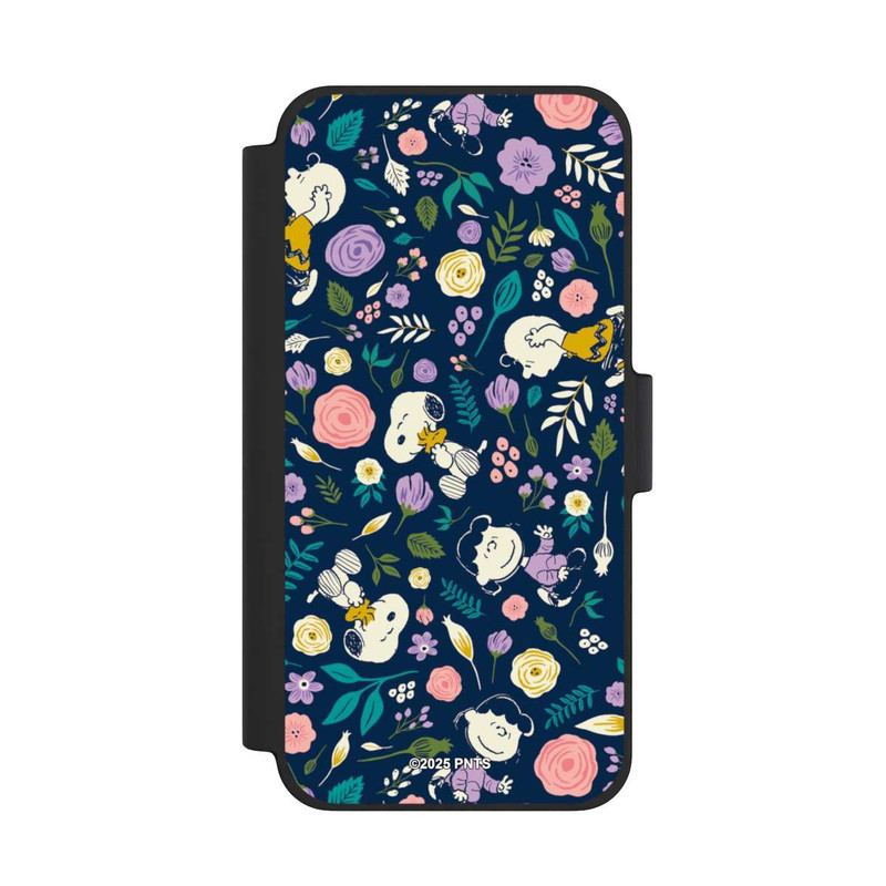 iPhone 12 mini NIVOflip Peanuts Dark Flower Pattern