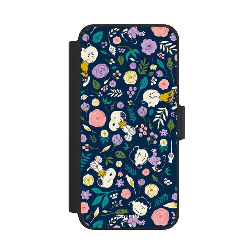 iPhone 12 mini NIVOflip Peanuts Dark Flower Pattern