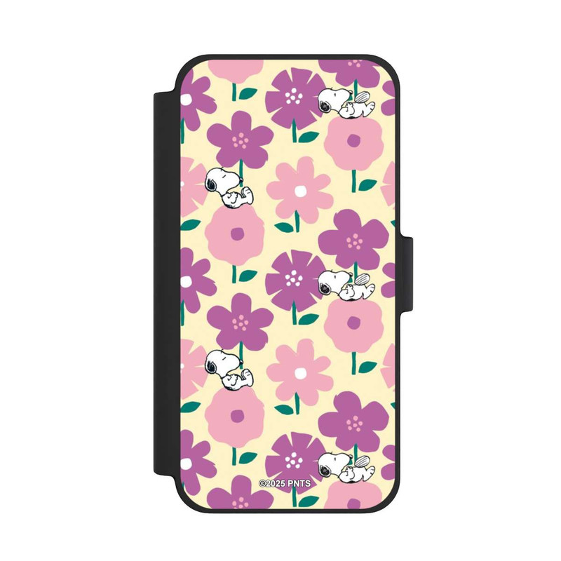 iPhone 12 mini NIVOflip Peanuts Flower Pattern Yellow