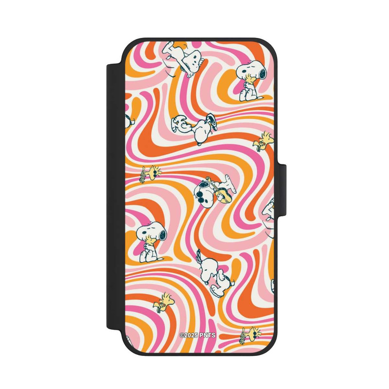 iPhone 12 mini NIVOflip Peanuts Hippie Pattern Orange