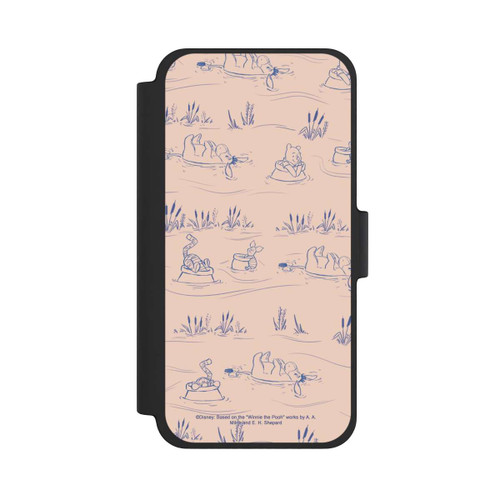 Apple iPhone 12 mini NIVOflip Winnie Puuh Keramik Muster Brücke Pink
