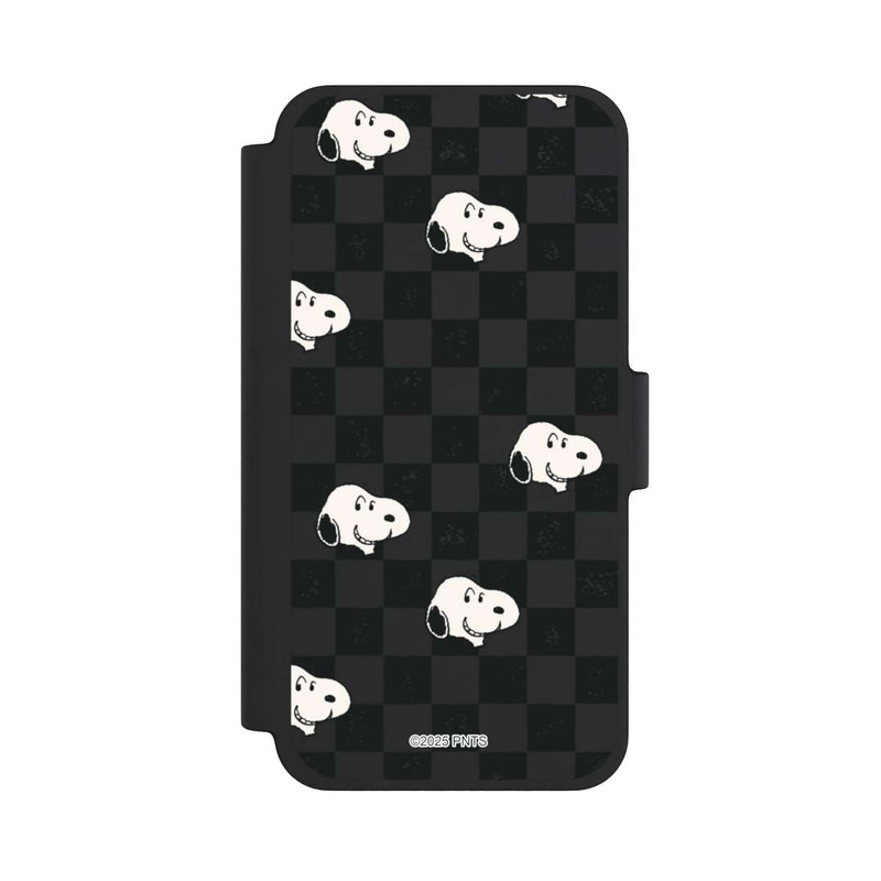 iPhone 12 mini NIVOflip Snoopy Checked Pattern