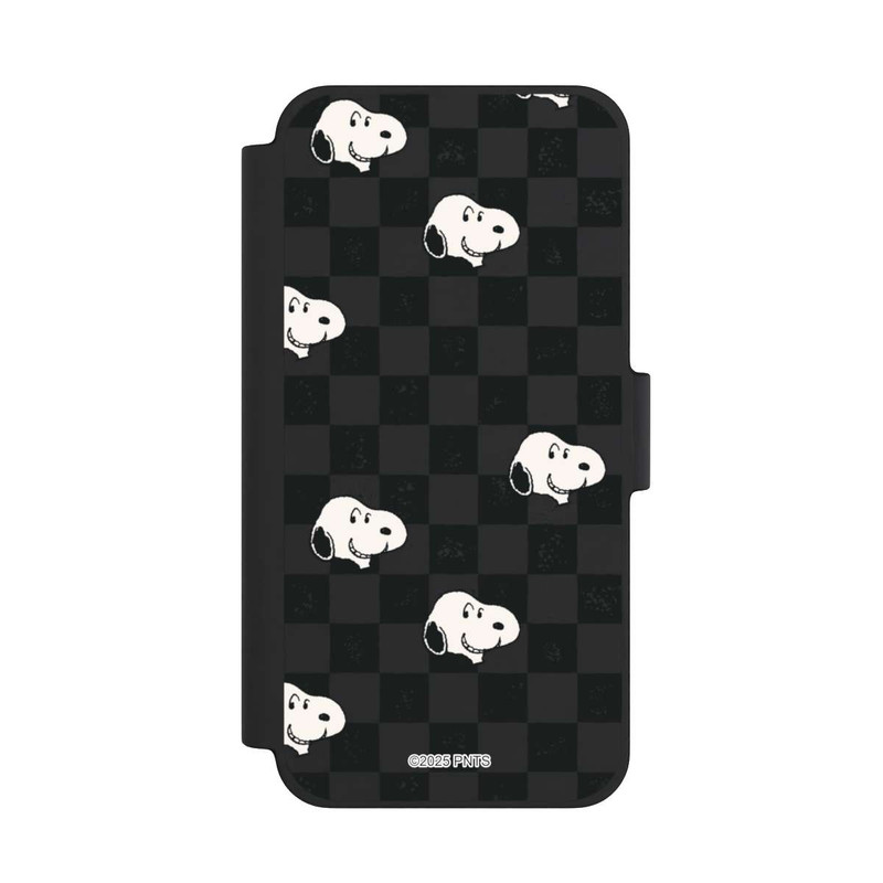 iPhone 12 mini NIVOflip Snoopy Checked Pattern