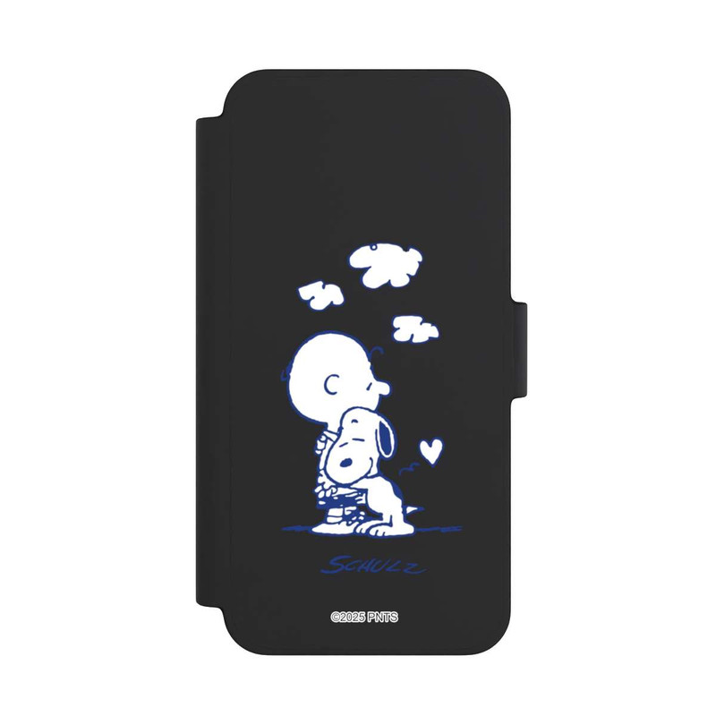 iPhone 12 mini NIVOflip Peanuts Charlie Brown Snoopy Hug Transparent