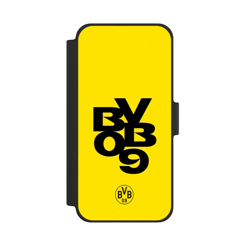 iPhone 12 mini NIVOflip BVB09 Schwarz Gelb