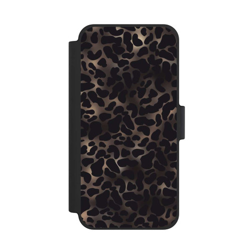 Apple iPhone 12 mini NIVOflip Leo-Muster dunkel