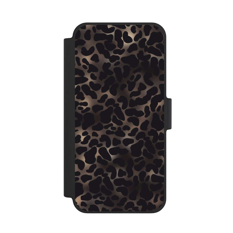 iPhone 12 mini NIVOflip Leo-Muster dunkel