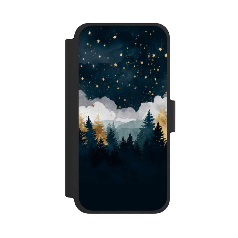 iPhone 12 mini NIVOflip Indigo Night Forest