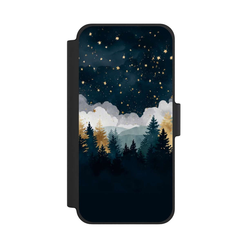 iPhone 12 mini NIVOflip Forêt Nocturne Indigo