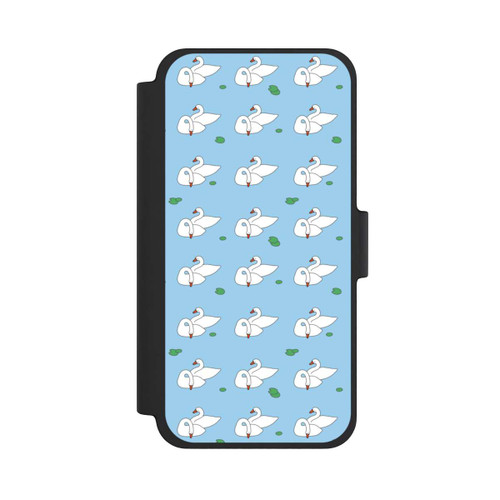 Apple iPhone 12 mini NIVOflip Ducks Pattern Blue Pond