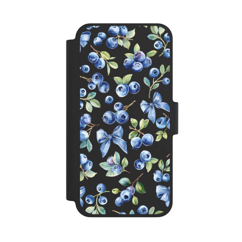 Apple iPhone 12 mini NIVOflip Blaubeere Schleifen Transparent mit KI