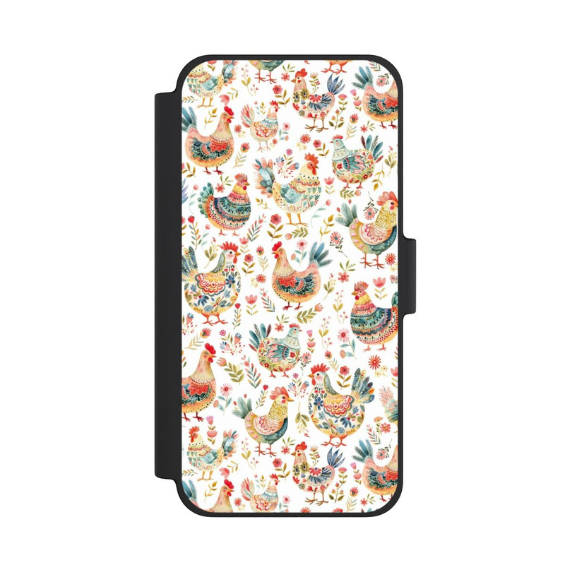 iPhone 12 mini NIVOflip Folklore Huhn mit KI