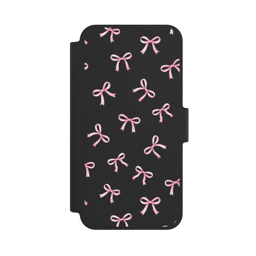 Apple iPhone 12 mini NIVOflip Pink Bows transparent with AI