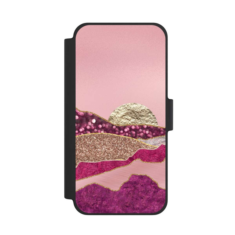iPhone 12 mini NIVOflip Glamour Landscape Rosegold