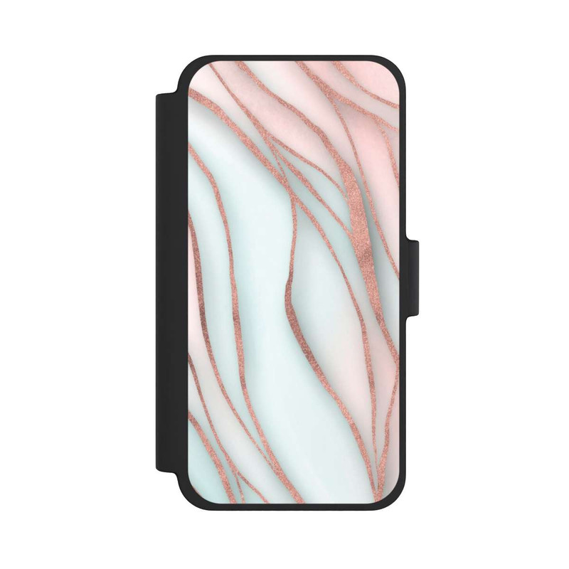 iPhone 12 mini NIVOflip Soft Waves Gold Rose Gold