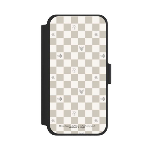 Apple iPhone 12 mini NIVOflip Winnie Puuh Kariert Beige