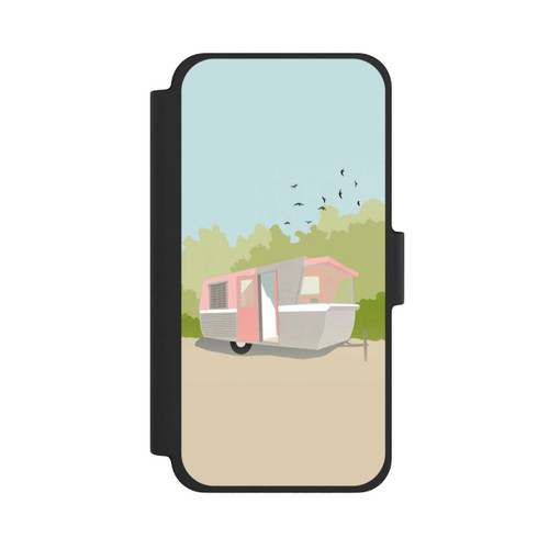 Apple iPhone 12 mini NIVOflip Retro Glamping by Roberta Murray