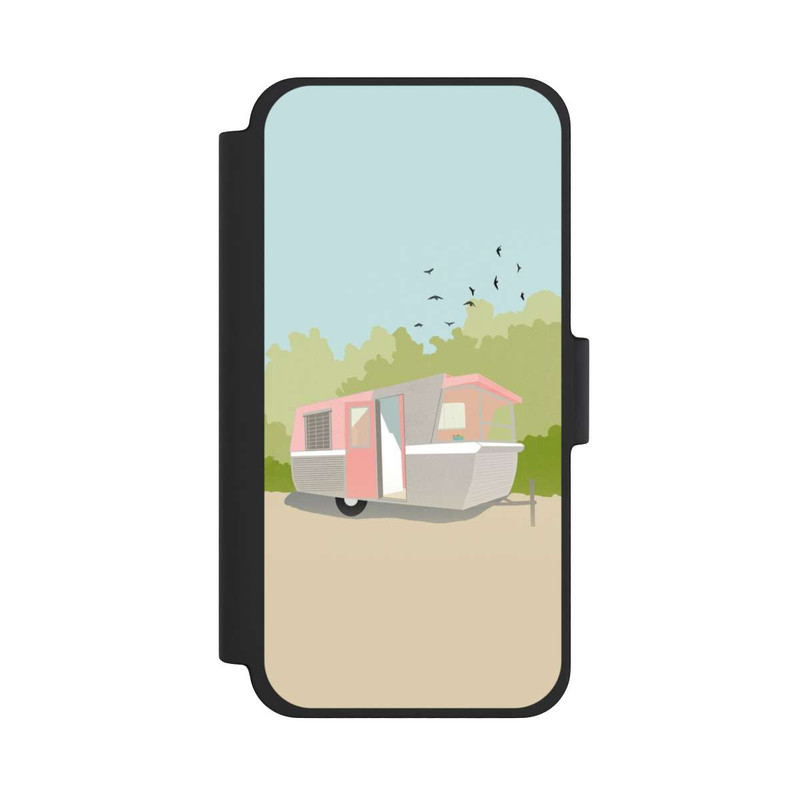 iPhone 12 mini NIVOflip Retro Glamping by Roberta Murray