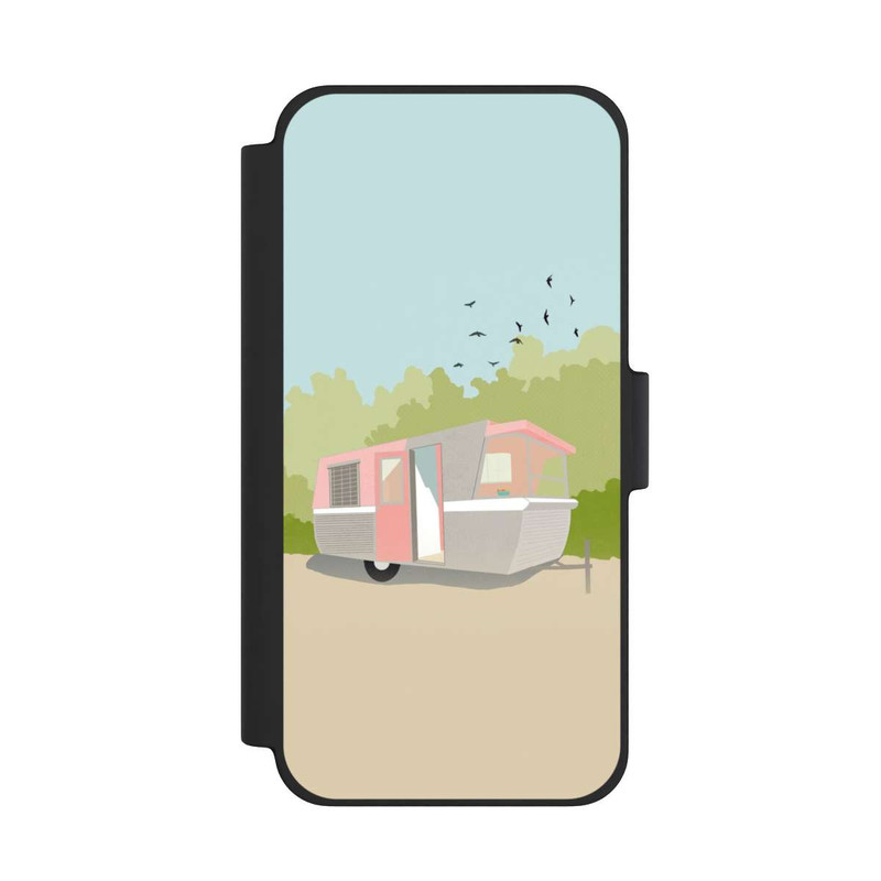 iPhone 12 mini NIVOflip Retro Glamping by Roberta Murray