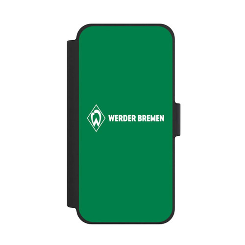 Apple iPhone 12 mini NIVOflip Werder Bremen Schriftzug Raute Grün
